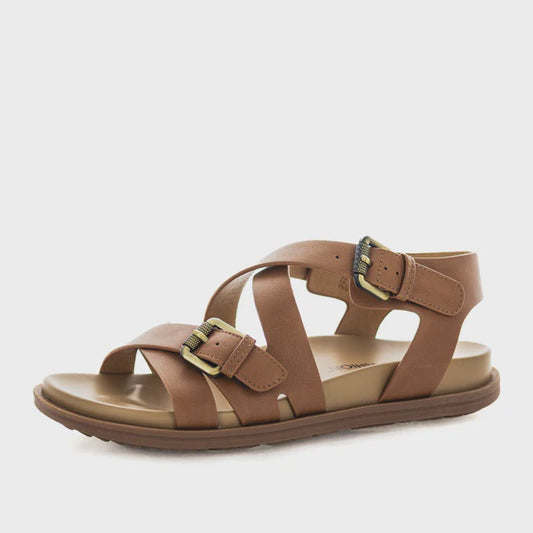 Aerocushion Mosley Ladies Sandals Tan