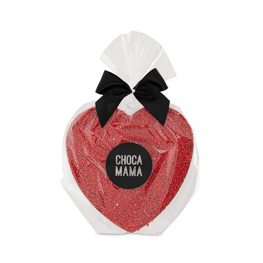 Chocamama Red Milk Chocolate Heart