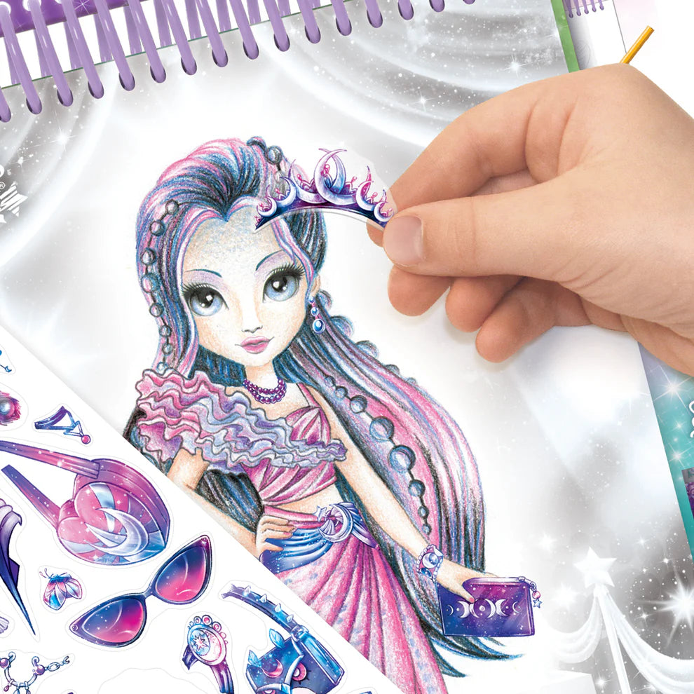 Nebulous Stars Fashion Sketchbook