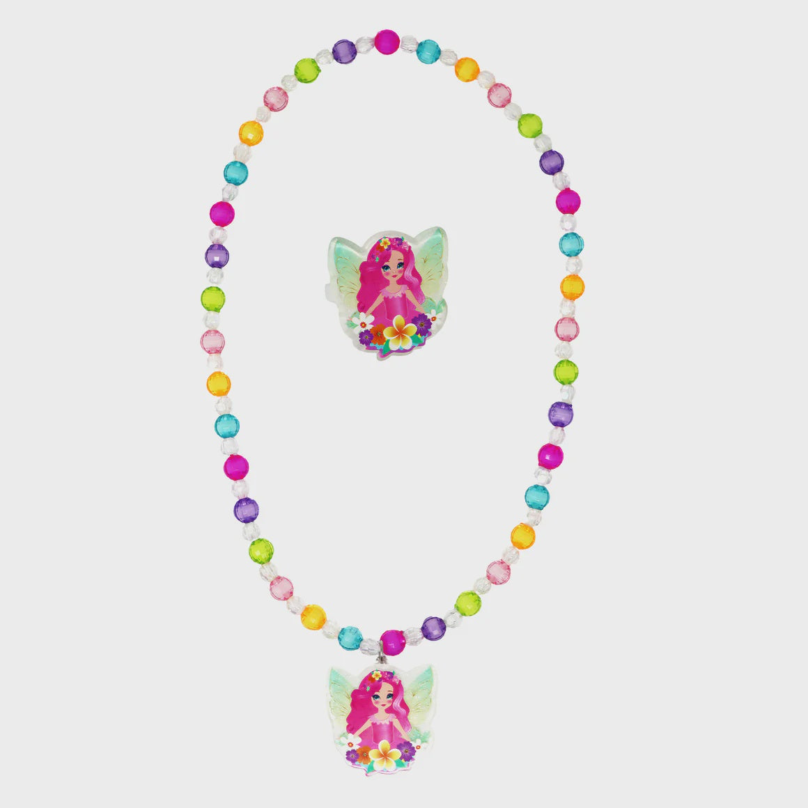 Pink Poppy Fairy Magic Light-up Jewellery Set