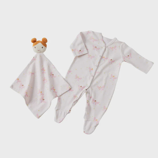 Jiggle & Giggle Romper & Comforter Set - Fairy Dust