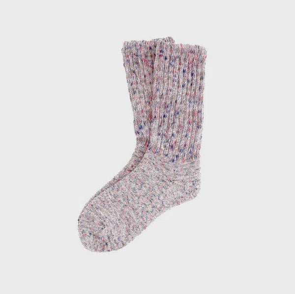 Red Fox Sox Ombre Loose Top Socks
