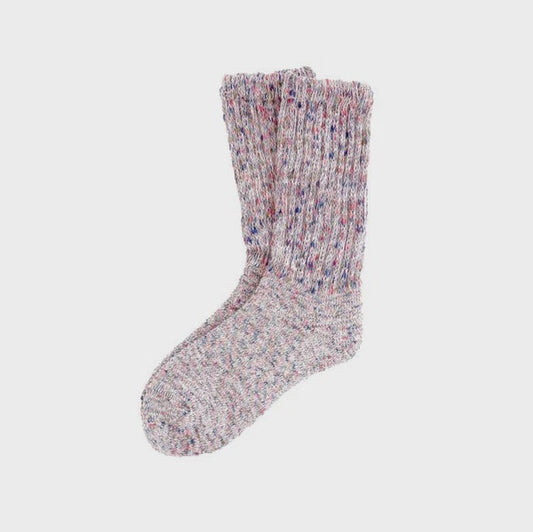 Red Fox Sox Ombre Loose Top Socks