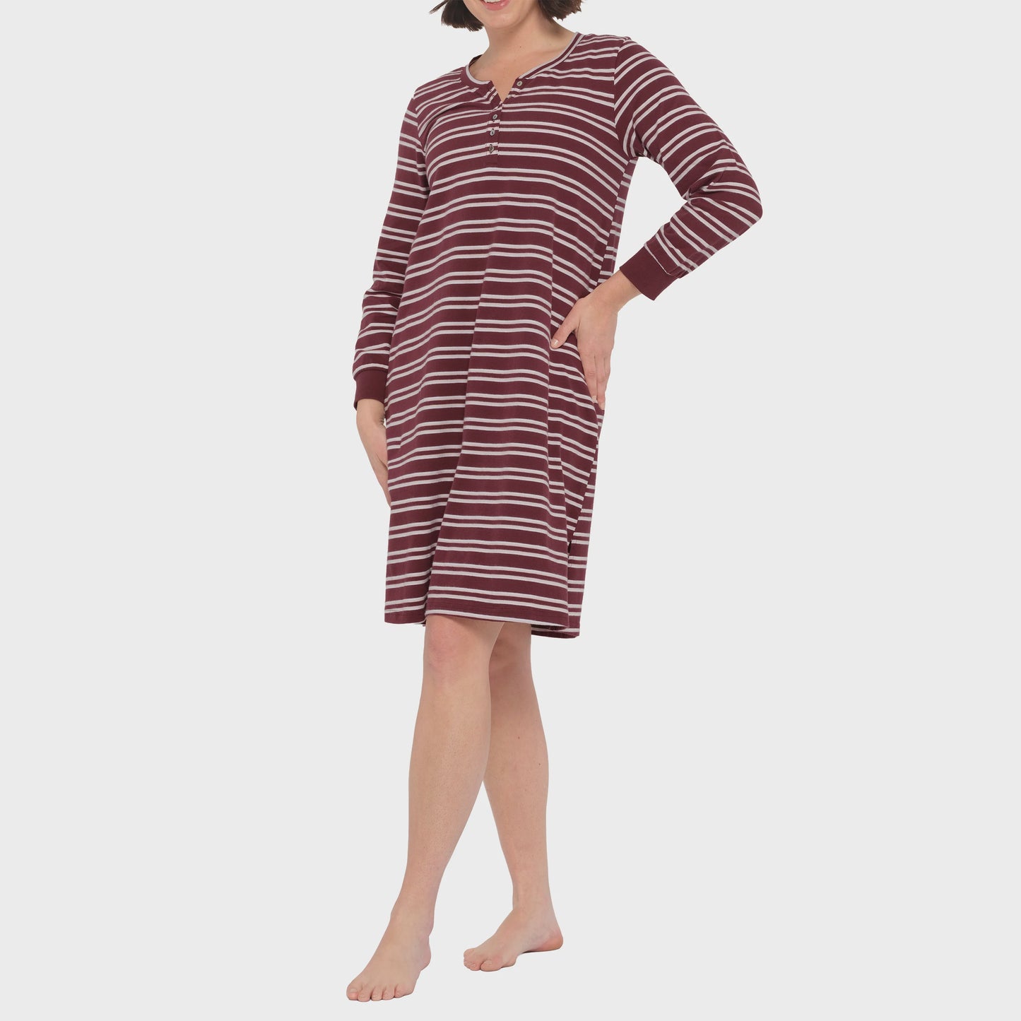 Magnolia Road Nocturne Henley Nightie