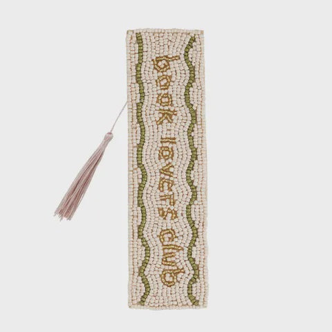 Coast to Coast Book Lover Beaded Bookmark