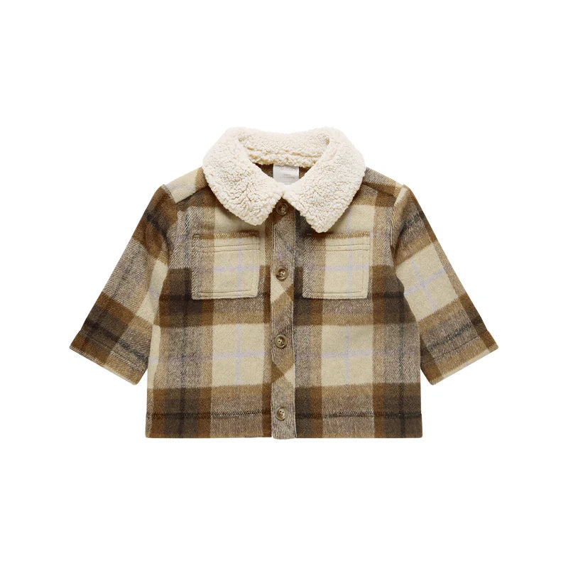 Kynd Baby Gingham Shacket - Multi Check