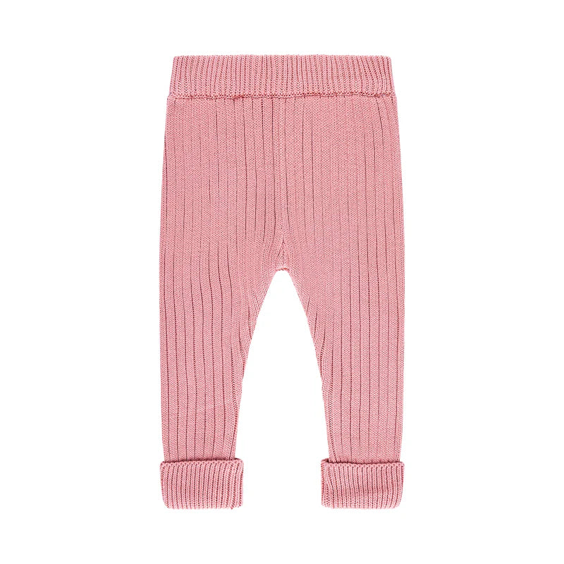 Kynd BabyChunky Rib Knit Pant - Cameo