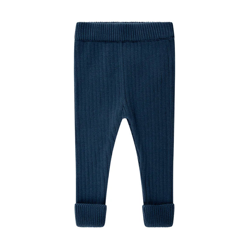 Kynd Baby Chunky Rib Knit Pant - Navy