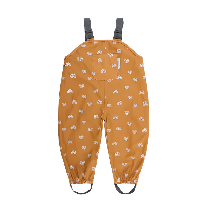 Kynd Baby Splashy Overall - Caramel Rainbow