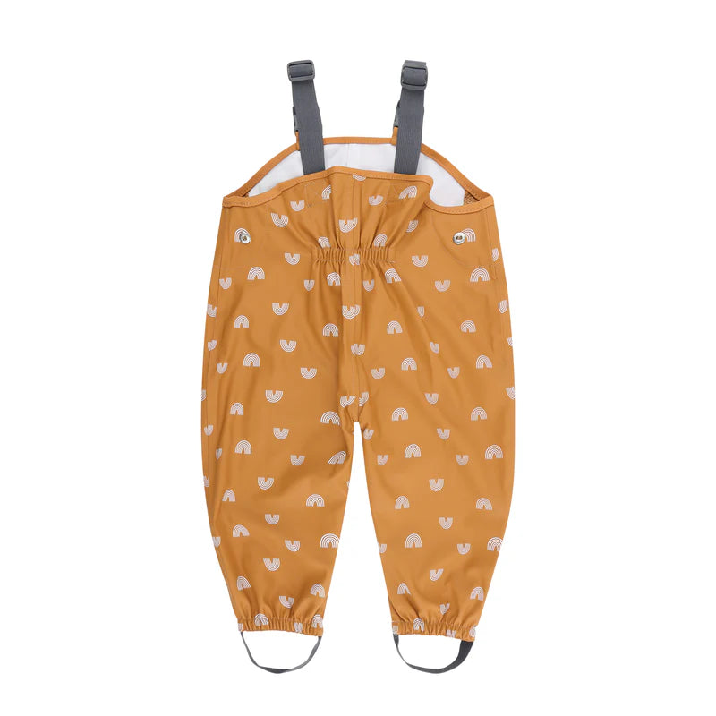 Kynd Baby Splashy Overall - Caramel Rainbow