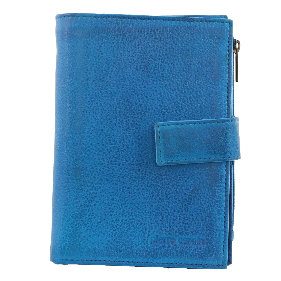 Pierre Cardin Italian Leather Ladies Tab Wallet