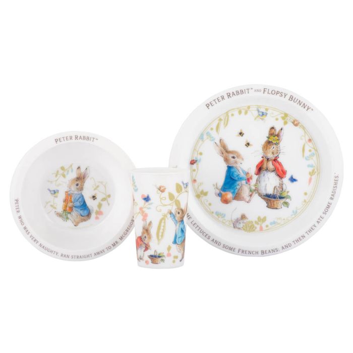 Peter Rabbit Mealtime Dinner Set