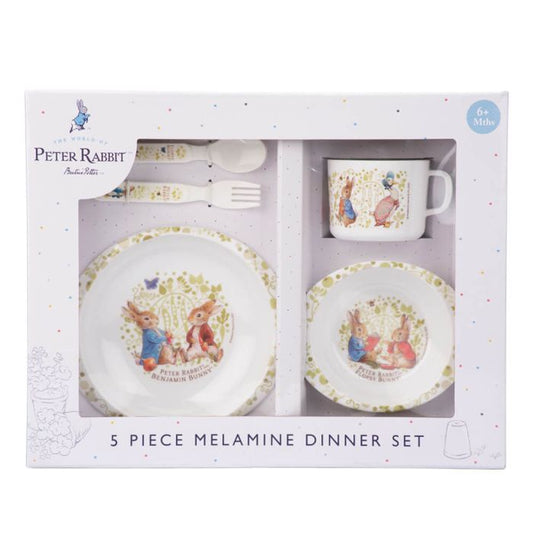 Peter Rabbit Classic 5 Piece Dinner Set