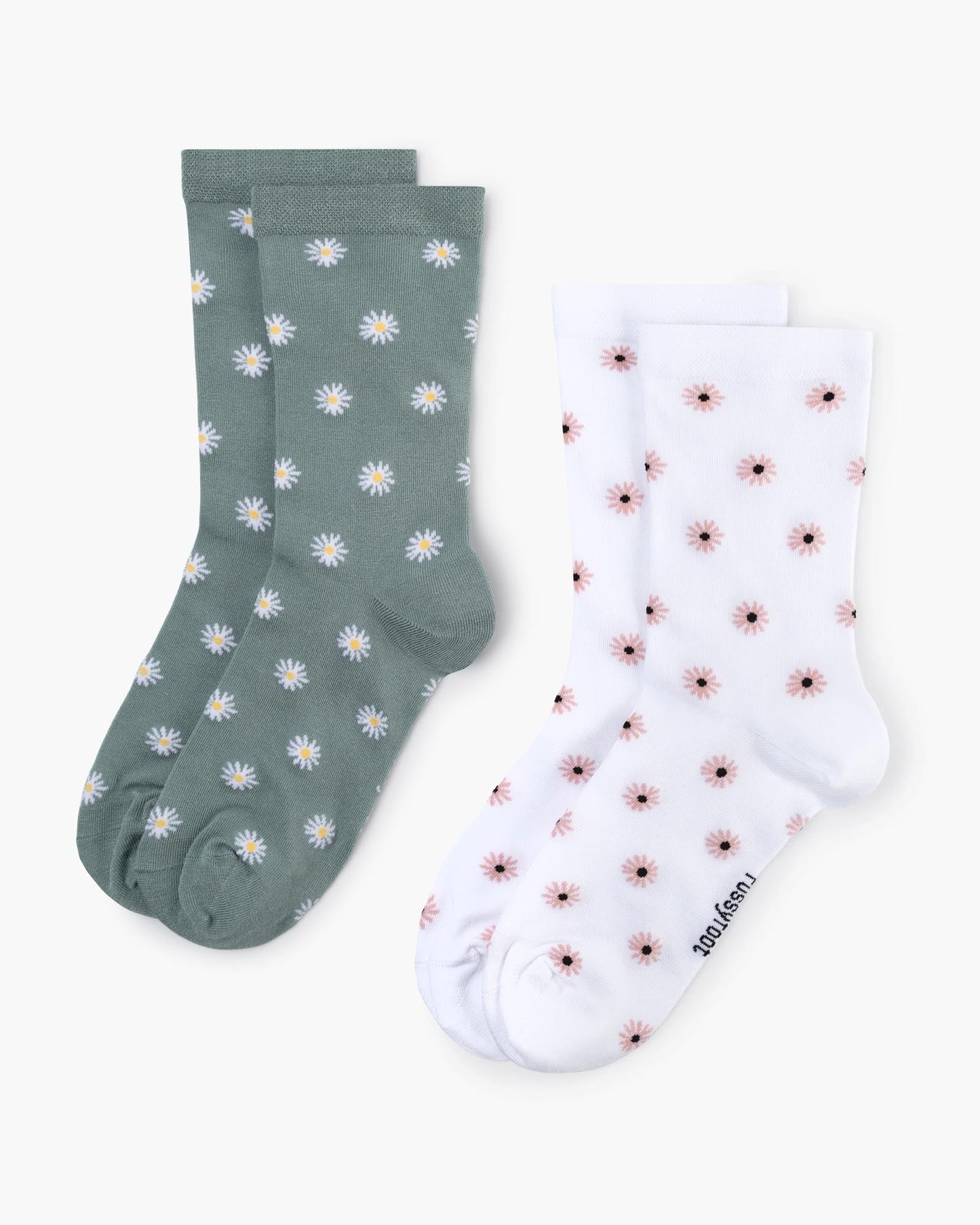 Pussyfoot Comfort Crew 2 pk - Daisy
