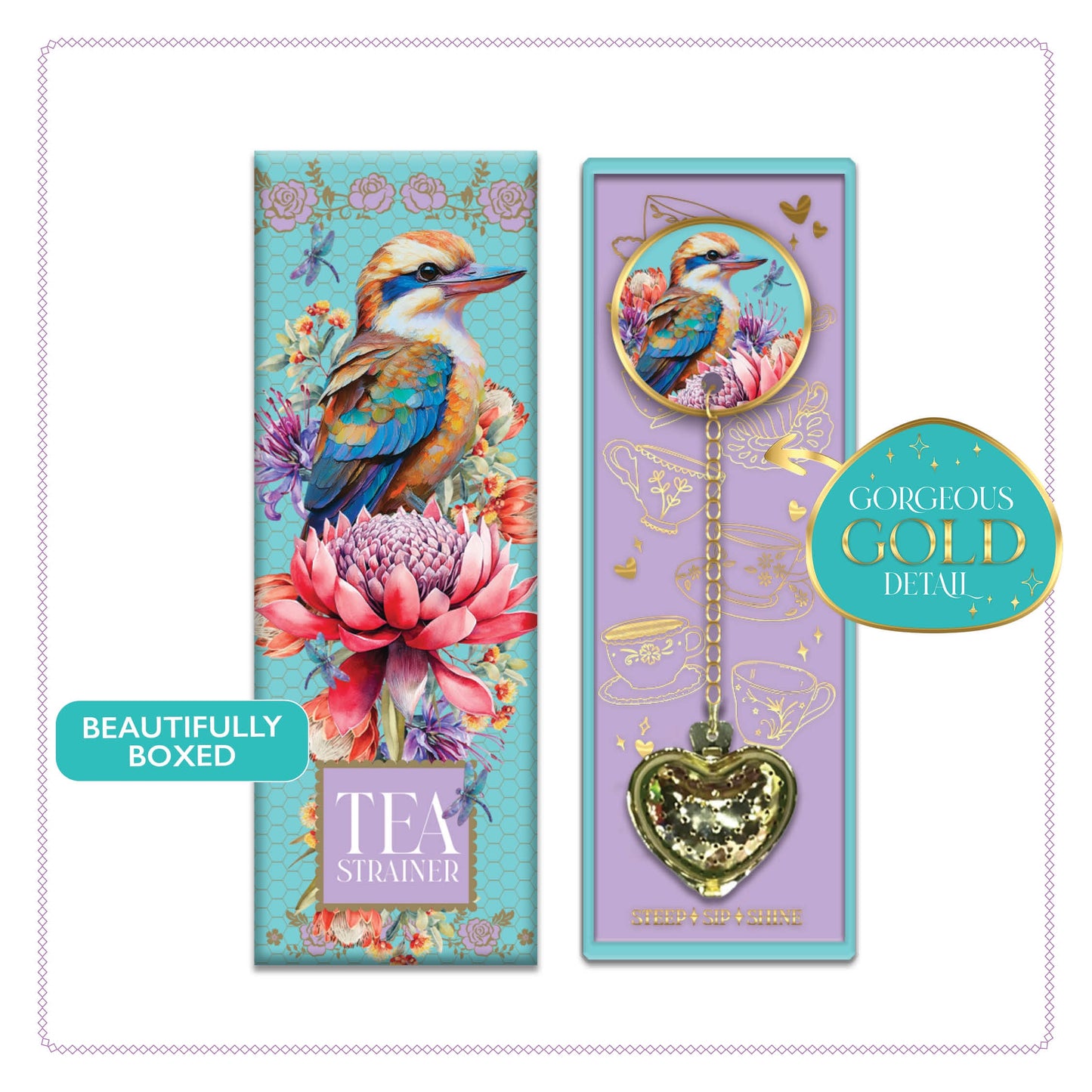 Lisa Pollock Tea Strainer