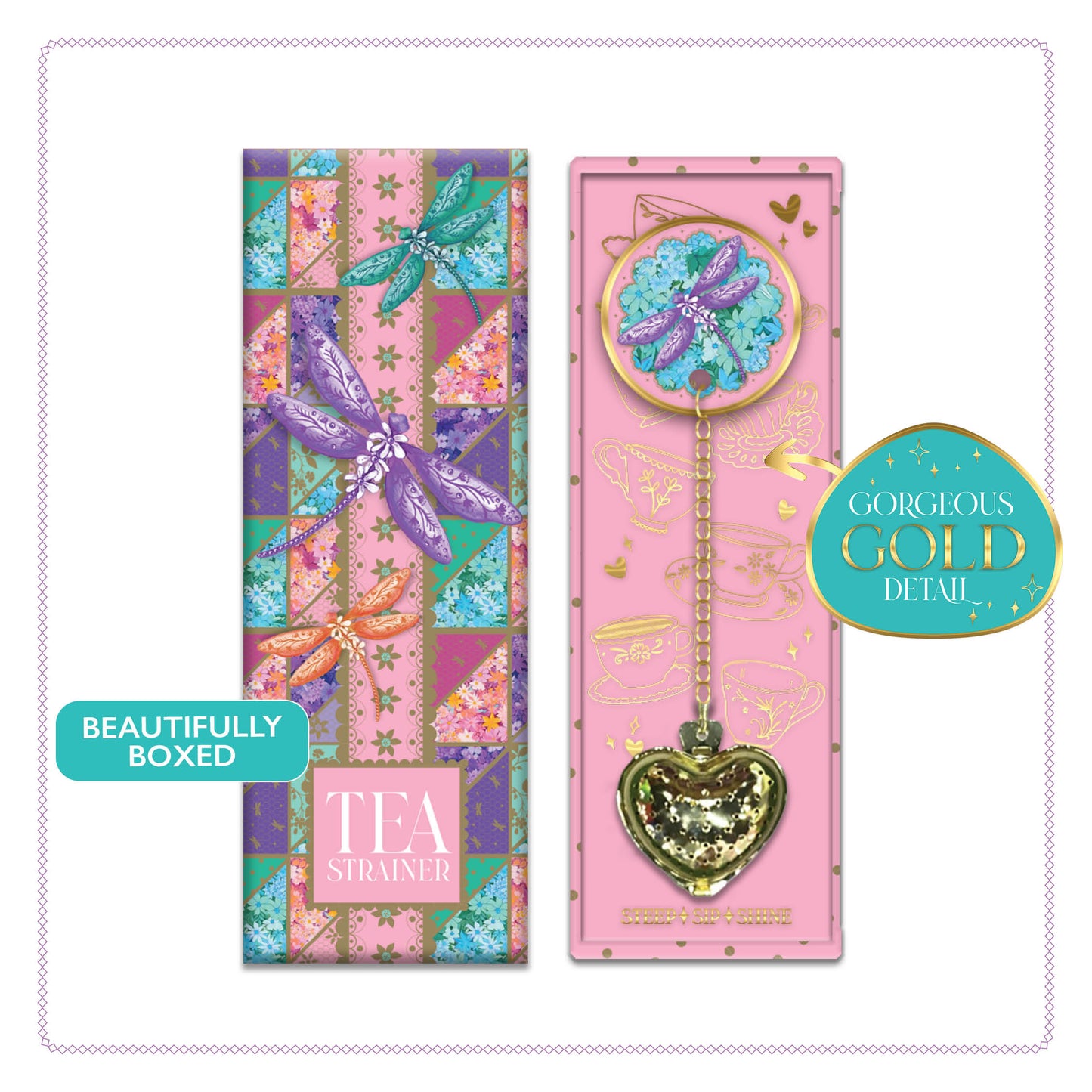 Lisa Pollock Tea Strainer