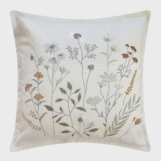 j.elliot Petal Cushion Ivory