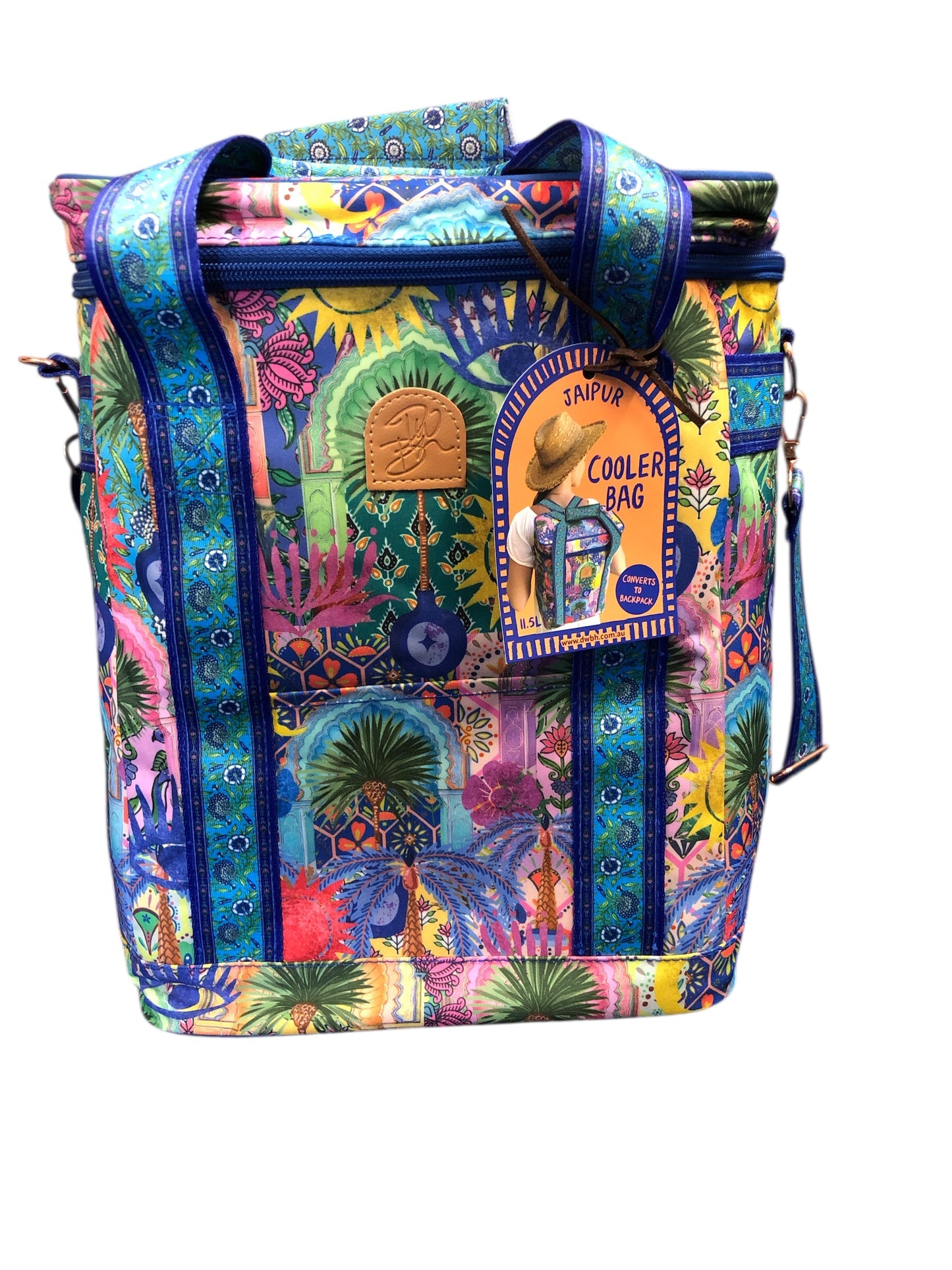 DWBH Insulated Backpack Cooler Bag 11.5L Jaipur