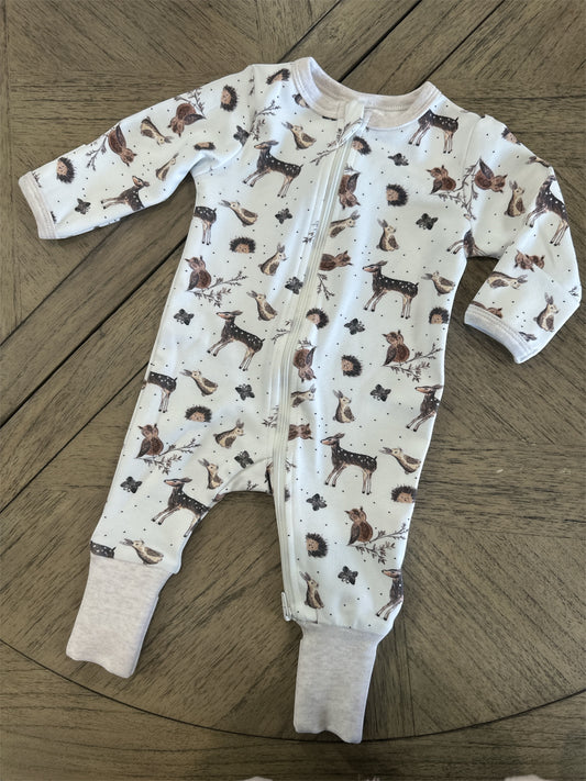 Bencer & Hazelnut Woodland Zip Suit