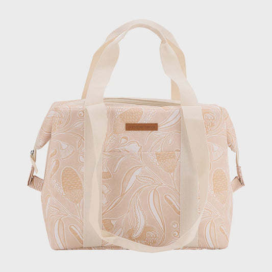 Annabel Trends Picnic Cooler Bag Box Trailing Natives Tan MS