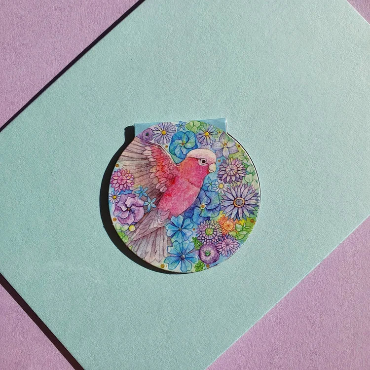 Watercolour By Cat Magnetic Bookmark