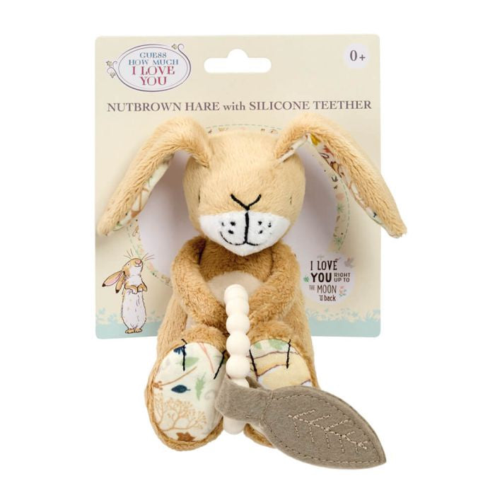 Rainbow Designs Guess How Much I Love You Little Nutbrown with Teether