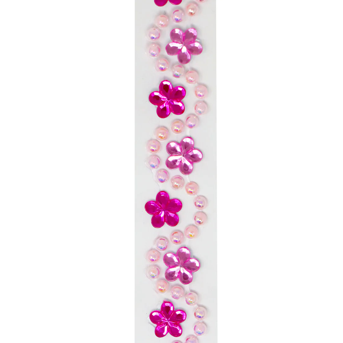 Pink Poppy Gemstone Sticker Tape 2asst