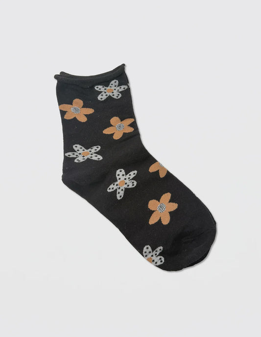 Stella + Gemma Socks - Spotty Daisies