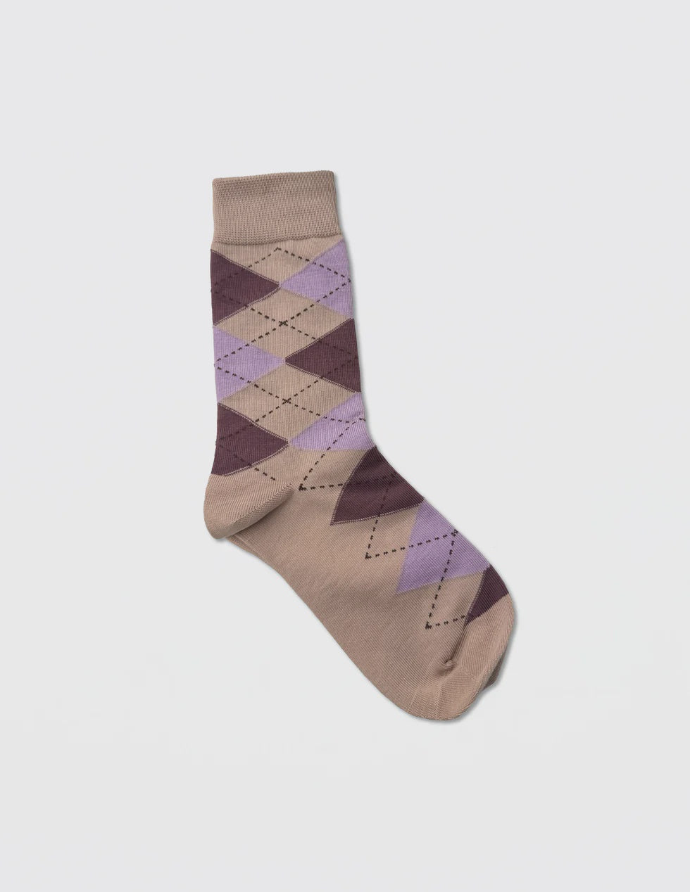 Stella + Gemma Socks - Jacqured Tan