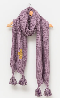 Stella + Gemma Tassel Scarf - Lilac