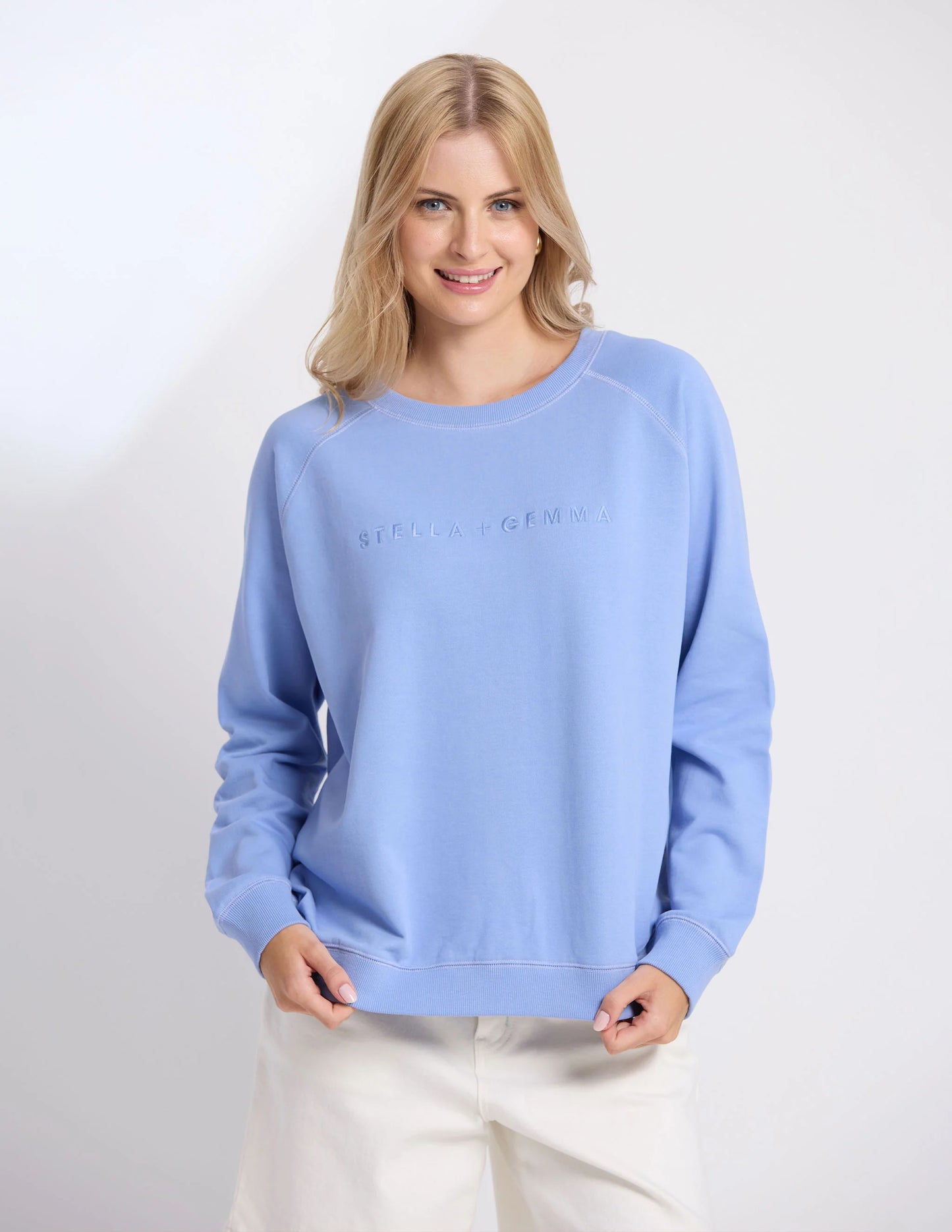 Stella + Gemma Classic Sweat Embroidered Logo