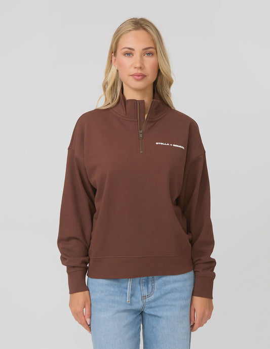 Stella + Gemma Core 1/4 Zip Sweat