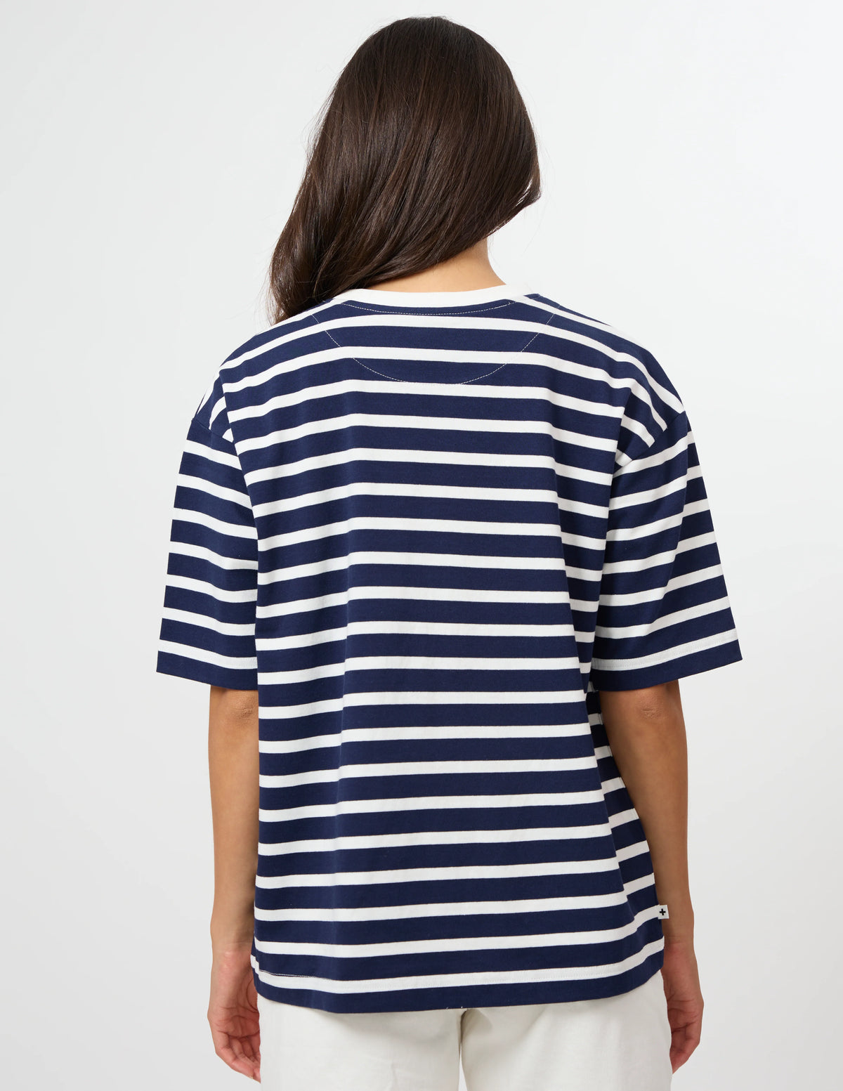 Stella + Gemma Porter Tee - Navy & White Stripe