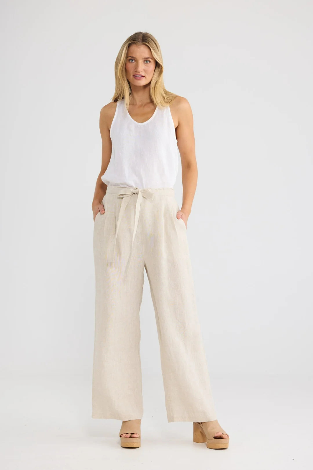The Shanty Dickens Pant - Natural
