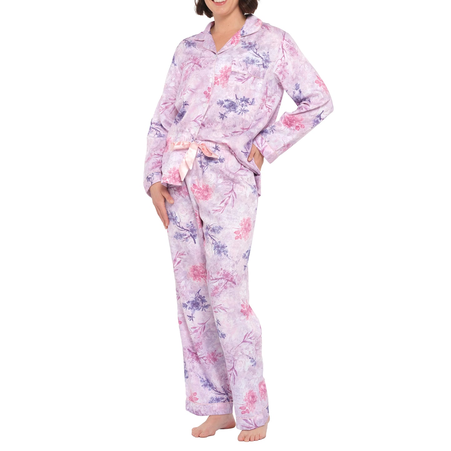 Magnolia Lounge Silkroad Floral PJ Set