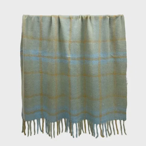 Coast to Coast Edna Wool Blend Throw