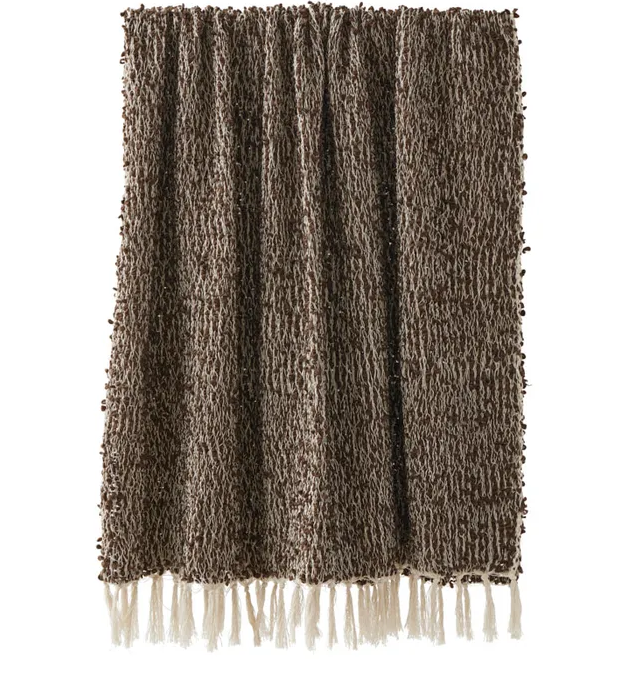 Coast to Coast Burbujeo Throw - Cocoa