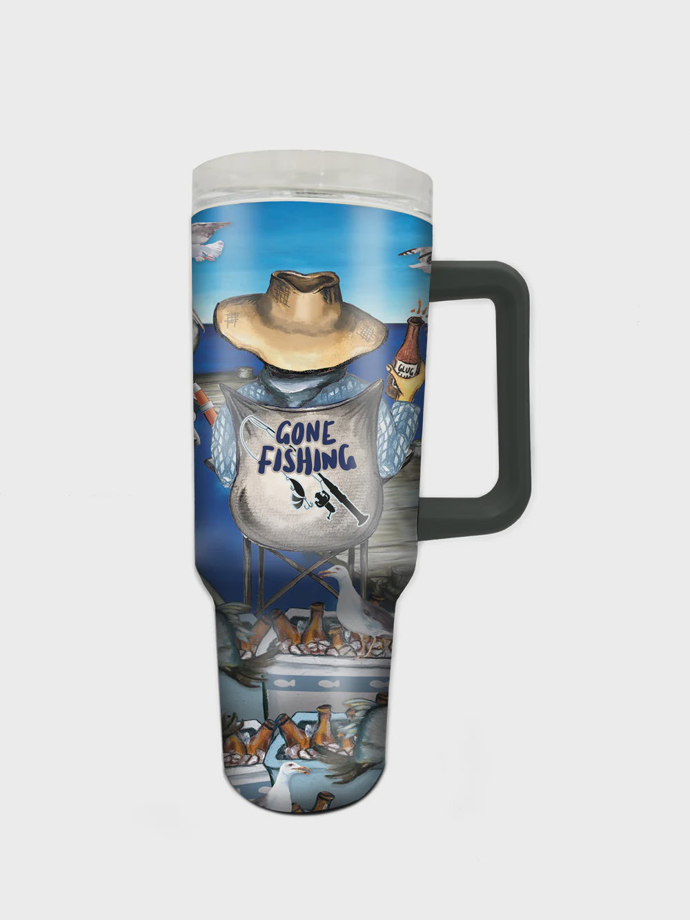 Lisa Pollock Big Guy  - 1.2L - Gone Fishing