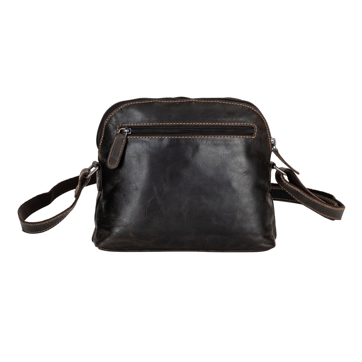 Greenwood Leather Explorer Compact Crossbody Bag