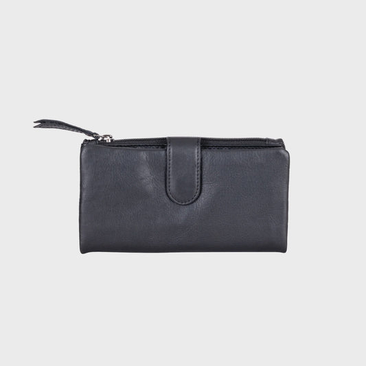 Greenwood Leather Katie Wallet Black