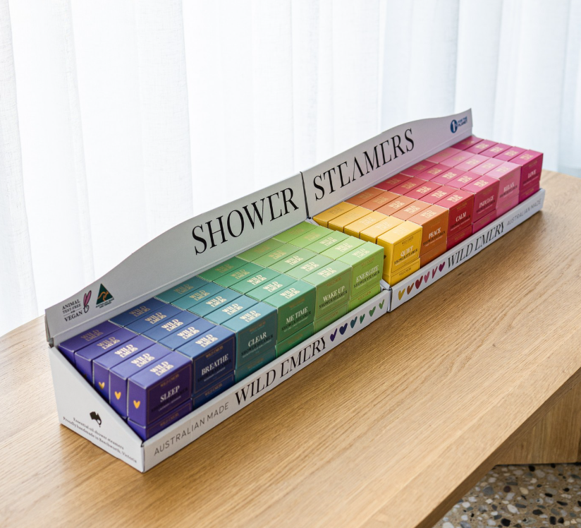 Wild Emery Shower Steamers 12 Senses/Fragrances