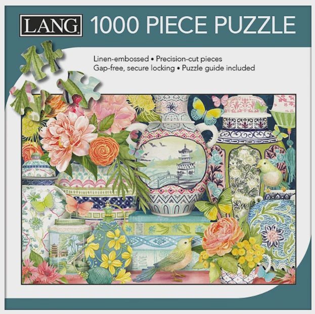 LANG Jigsaw Puzzle 1000pc - Grandmillenial Garden