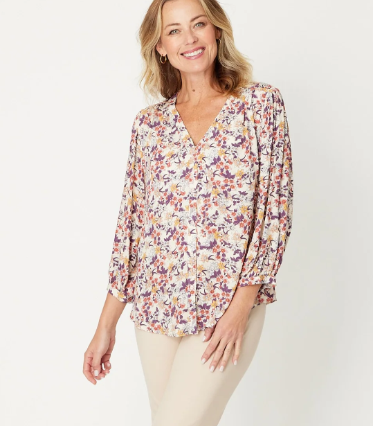 Cordelia St Relaxed Gypsy Shirt