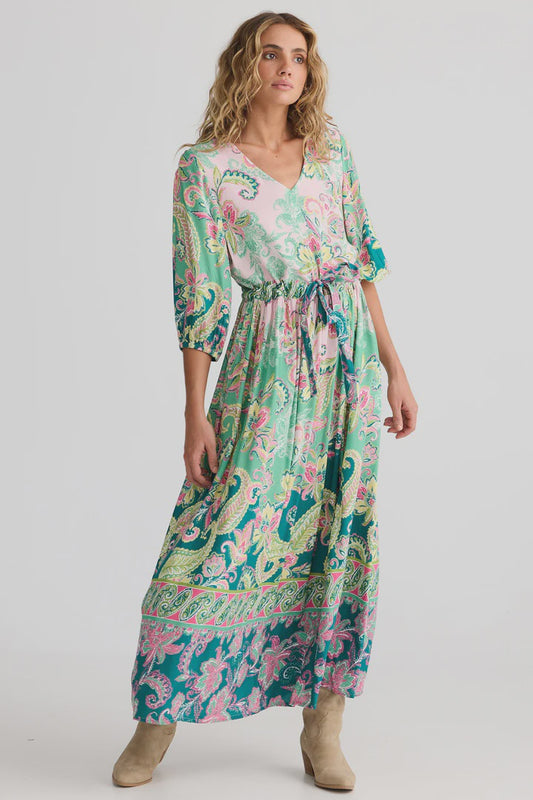 Talisman Isabella Maxi Dress Paisley Dream