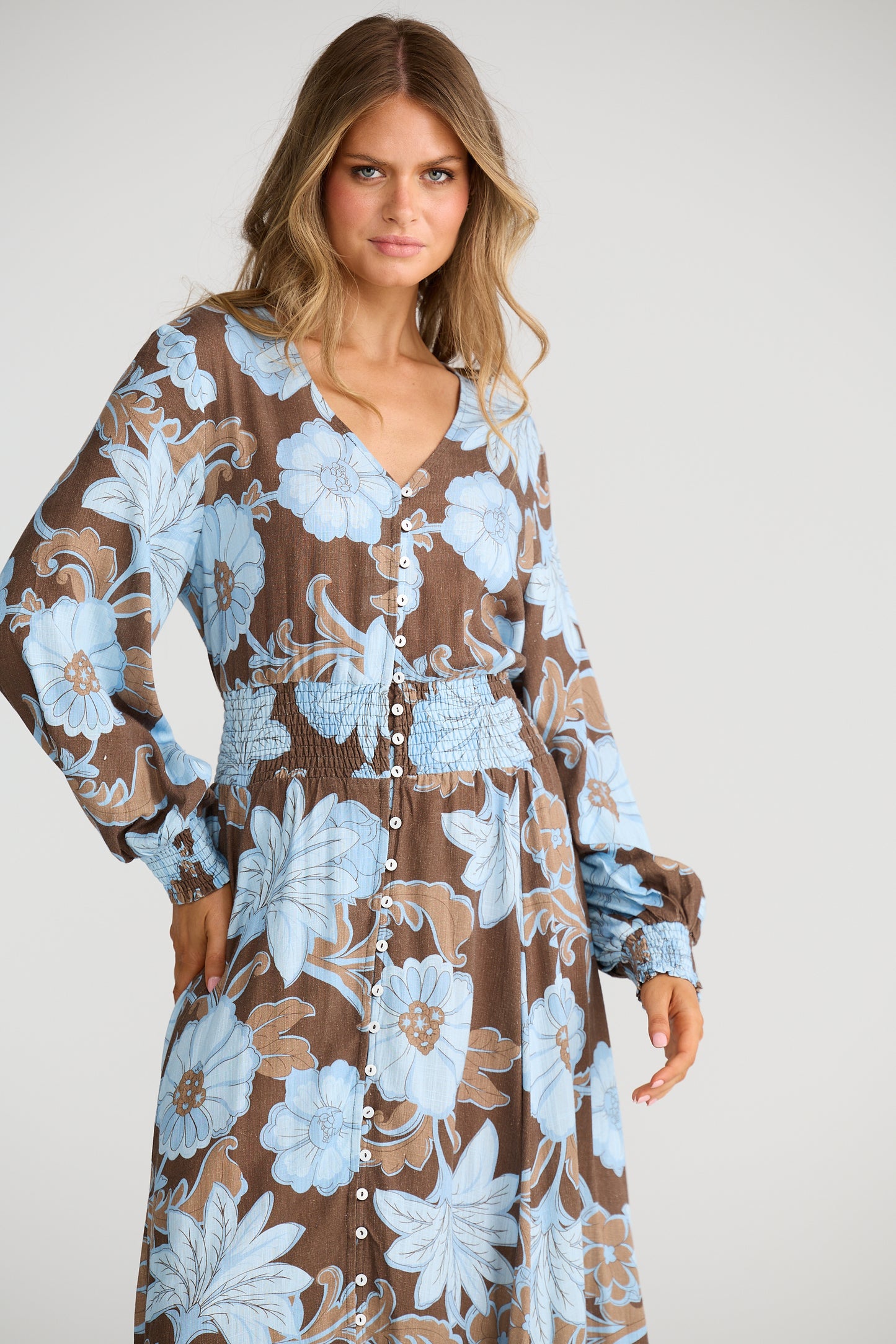 Talisman Halycyon Dress - Chocolate Ibiza