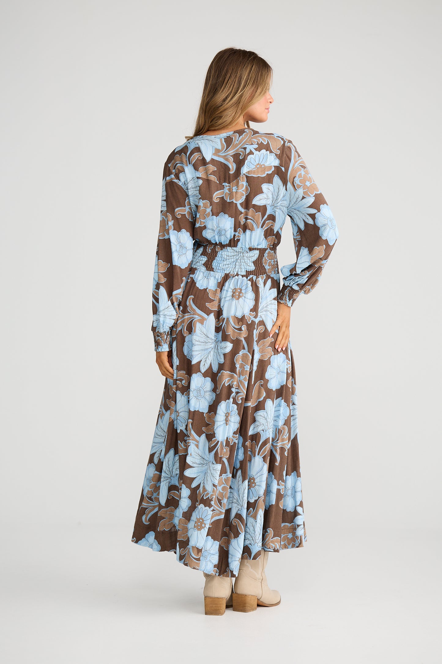 Talisman Halycyon Dress - Chocolate Ibiza