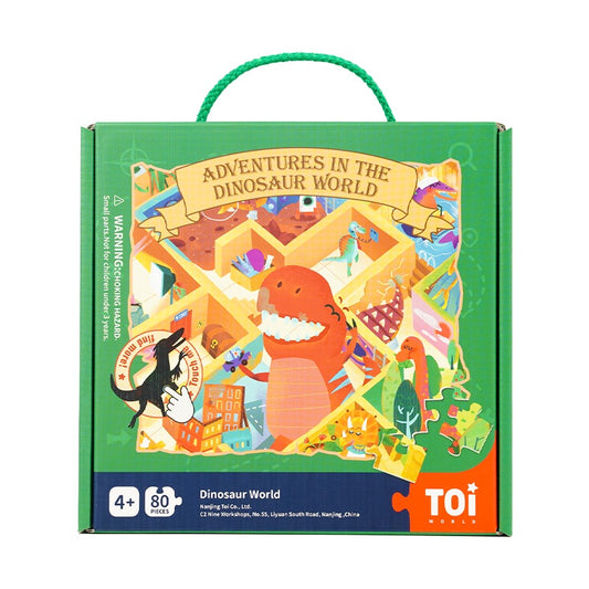 Toi World  Puzzle Game - Adventures in the Dinosaur World