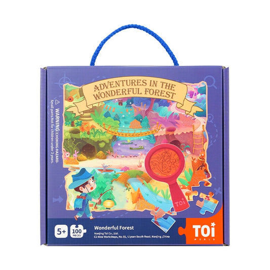 TOi World Puzzle Game - Adventures In the Wonderful  Forest