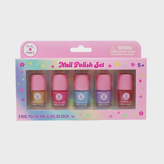 Pink Poppy Nail Polish Set