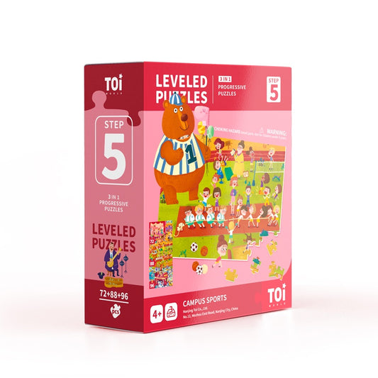 TOi World Leveled Puzzles - Step 5 Campus Sports